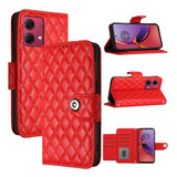 C Funda Tipo Cartera Para Motorola Moto G84 Con Forma De