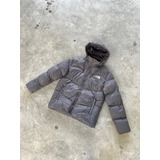 Campera Tnf The North Face Puffer Gris
