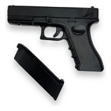 Pistola Airsoft Glock 18c Green Gas Automatica Blowback