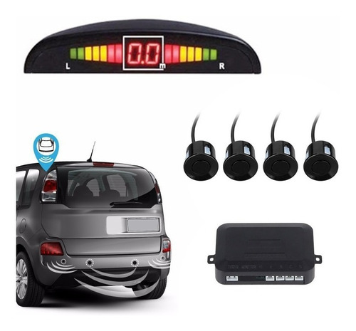 Sensor De Estacionamiento Con Display Inalambrico