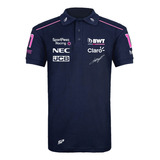 Playera Polo Retro Racing Point F1 #11 Checo*2020*cab.  