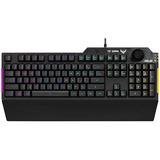 Asus Teclado Para Juegos De Membrana Para Pc, Tuf K1, Progr.