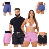 Kit Mozao Kit Casal Shorts Moda Casal Feminino E Masculino