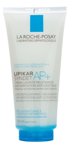  Crema/gel Relipidizante Para Cuerpo La Roche-posay Lipikar Limpiador Corporal Lipikar Syndet Ap+ 400 Ml En Pomo 200ml Neutro