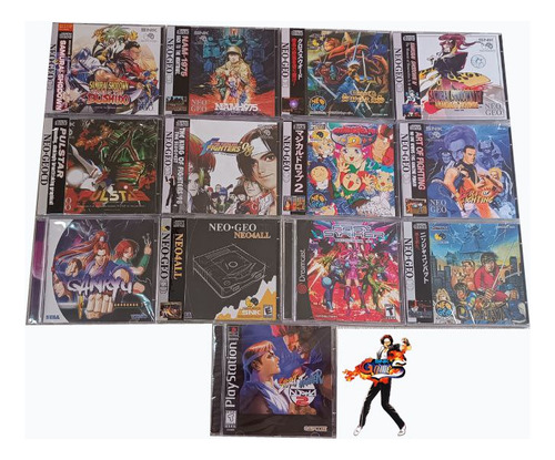 Jogos Para Neogeo Cd, Dreamcast E Psx - Lacrados.