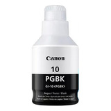 Tinta Canon Gi 10 Bk G6010 G7010 G5010 Color Negro Original