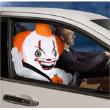 Inflable Halloween Auto Carro It Payaso Pennywise Navidad 
