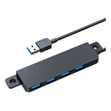 Divisor Usb Hub 3.0 Multi-usb, 4 Puertos Usb 3.0 Con Cargado