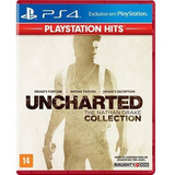 Uncharted Collection Ps4 1,2,3 Mídia Física 100% Português