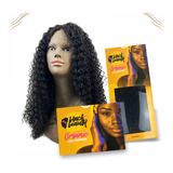 Peruca Front Cachos Lace Sophia Black Beauty Lançamento Wig