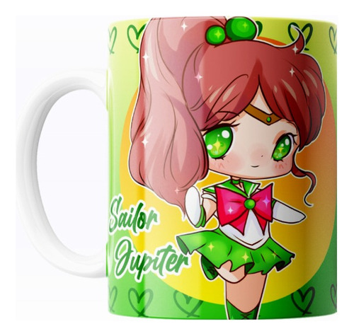 Taza De Café Anime Sailor Jupiter 325ml