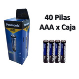 Panasonic Triple A Manganeso - Caja De 40 Unidades