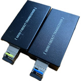 2 X Media Converter Sfp  + 2 X Minigbic 1 Fibra Lado A Y B 