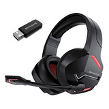 Audifonos Inalambricos Para Gaming Con Microfono, 2.4g