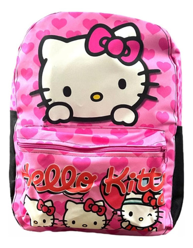 Mochila Escolar Hello Kitty Sanrio Bolso Morral 