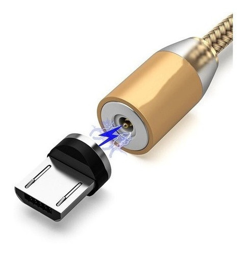 Cargador Magnético Cable Carga Rápida Apple Tipo C Micro Usb