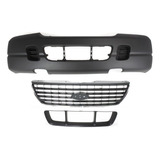 New Bumper Covers Fascias Set Of 3 Front For Ford Explor Vvd