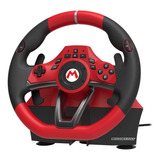 Volante + Pedales Mario Kart Rojo Negro Nintendo Switch