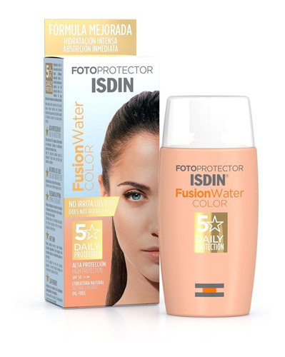 Isdin Fusion Water Con Color Protector Solar Fps50+ X50ml