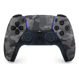 Control Playstation 5 Dualsense Camuflaje Gris