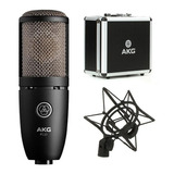 Micrófono Akg P220 Condensador  Cardioide Negro 6c