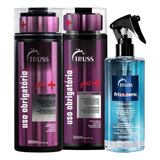 Truss Plus Mais Shampoo Condicionad 300ml + Frizz Zero 260ml