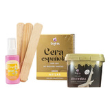 Kit Cera Española Baykini Tarro 250gr + Locion + 250gr Cera