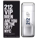 212 Vip Men Carolina Herrera 200ml  Caballero Original 