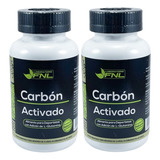 Carbon Activado Pack 2 Frascos Fnl 60 Caps C/u Dietafitness