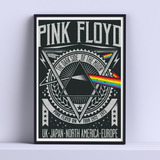 Cuadro Pink Floyd Decorativo 30x40cm Listo Para Colgar