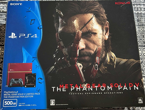 Playstation 4 Ps4 Fat Console Versão Metal Gear Solid