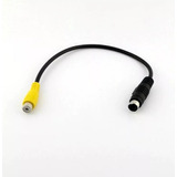 Cable Adaptador Mini Din 4 Pin S-video A Av Tv Rca Hembra