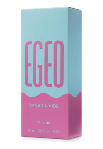 Perfume Feminino Desodorante Colônia 90ml Egeo Vanilla Vibe