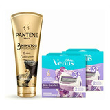 Gillette Venus Breeze 4 Cartuchos + Pantene Acondicionador