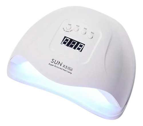 Cabina Sun De Uñas Led Uv 80w 5x Plus Premiun Con Timer 