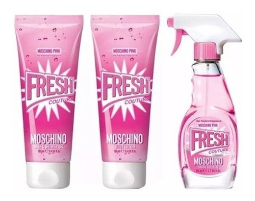 Set Moschino Pink Fresh Couture Edt 50ml Premium