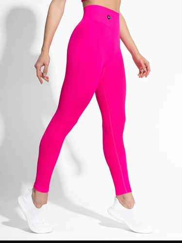 Calza Pink Ribbed Cross Seamless Touché 