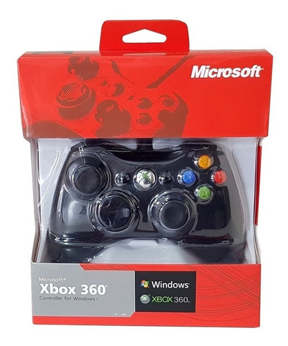 Control Joystick Microsoft Xbox 360 Control Windows Black