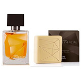 Kit Miniatura Deo Parfum Essencial Tradicional Masculino ( 2 Sabonete E 1 Perfume) 