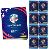 Kit Álbum Copa América 2024 + 100 Figurinhas = 20 Envelopes