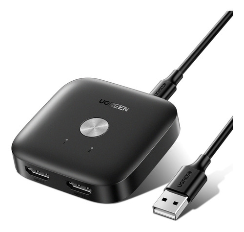 Ugreen Conmutador Hdmi 2 En 1 (con Cable Micro Usb A Usb-a)