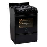 Cocina Escorial Master Style Multigas Negra Full Luz Encendi