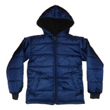 Campera Niño Escolar Colegial Abrigo  Inflable Invierno Piel