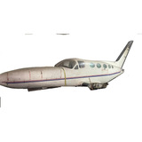 Cessna 414 / 414a  Metal Completo 