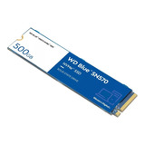 Disco Solido Ssd Western Digital Sn570 M.2 2280 Blue 500gb