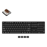 Teclado Mecanico Keychron K5se Black Brown Switch Pc Mac Color Del Teclado Negro Idioma Inglés Us Internacional