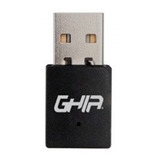 Tarjeta Red Usb 2.0 Ghia Gnw-u3 Inalámbrico 300mbps 2.4ghz