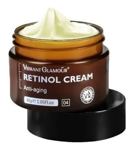 Creme Vibrant Glamour Retinol Anti Idade Rugas Facial 30g