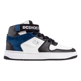 Botitas Dc Shoes Modelo Pensford Ss Negro Azul Mujer / Niño