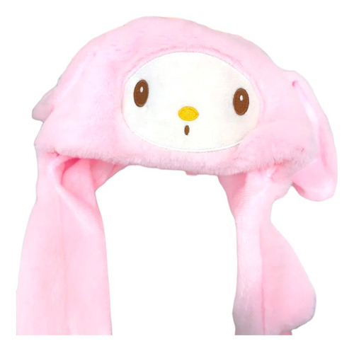 Gorro Con Orejitas Movibles Kuromi Sanrio Melody Niña